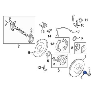 Infiniti OE - CV Joint Nut