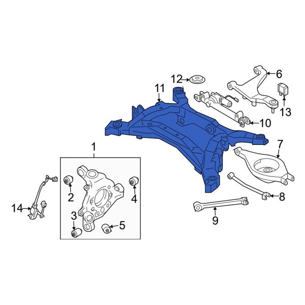 Suspension Subframe Crossmember