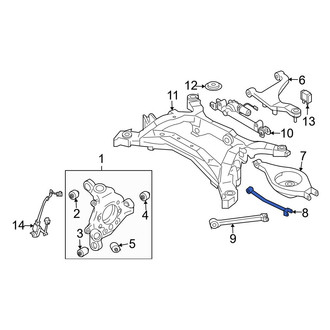 Infiniti OE - Rear Lateral Arm
