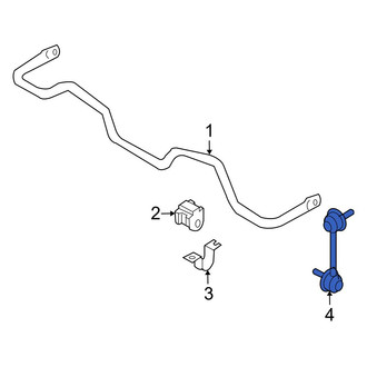 Infiniti OE - Rear Left Suspension Stabilizer Bar Link