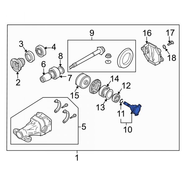 Drive Axle Shaft