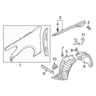 Infiniti OE - Fender Clip