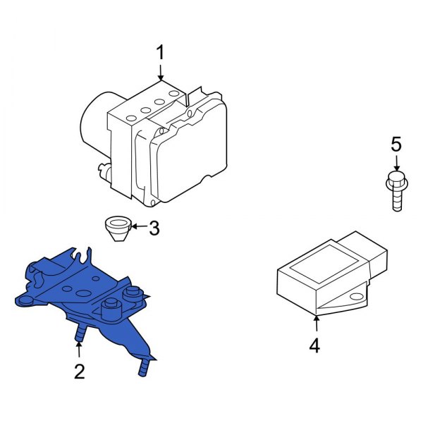 ABS Modulator Bracket