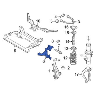 Infiniti OE - Front Left Lower Suspension Control Arm