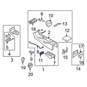 Infiniti OE - Audio Auxiliary Jack