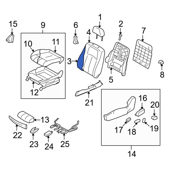 Seat Back Cushion