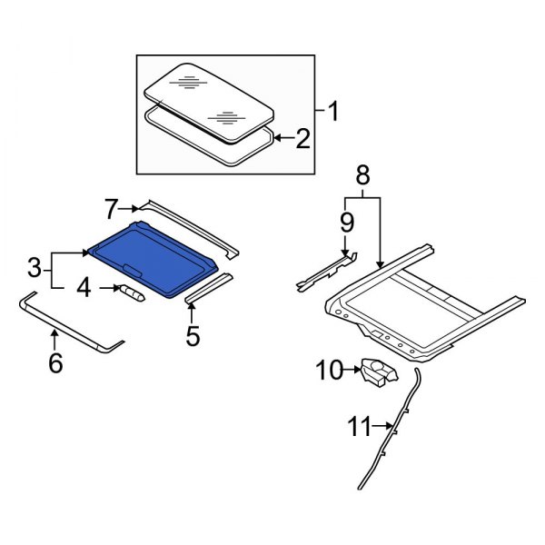 Sunroof Cover