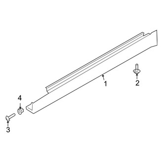 Infiniti OE - Pillars, Rocker & Floor - Exterior Trim