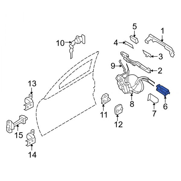 Interior Door Handle Assembly