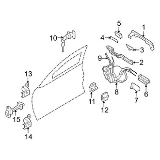 Infiniti OE - Front Door - Lock & Hardware