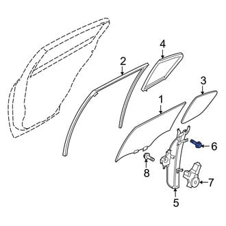 Infiniti OE - Window Regulator Bolt