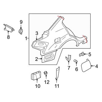 Infiniti OE - Quarter Panel & Components