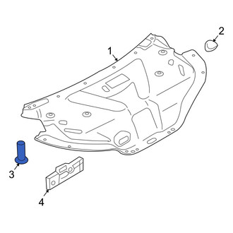 Infiniti OE - Deck Lid Trim Clip