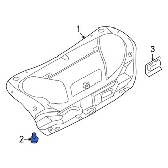 Infiniti OE - Deck Lid Trim Clip
