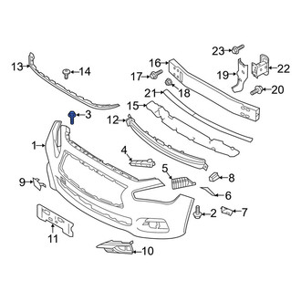 Infiniti OE - Bumper Cover Bolt