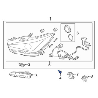 Infiniti OE - Headlight Mounting Bolt