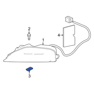 Infiniti OE - Turn Signal Light Assembly Nut