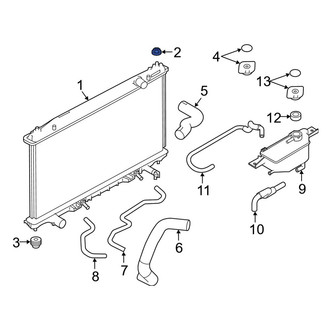 Infiniti OE - Upper Radiator Insulator