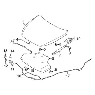 Infiniti OE - Hood & Components