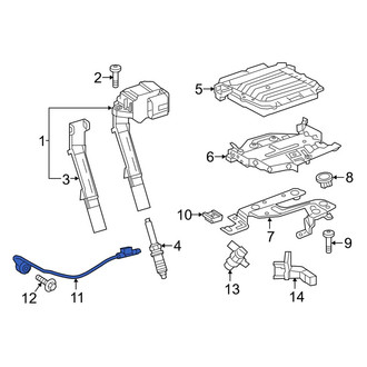 Infiniti OE - Ignition Knock (Detonation) Sensor