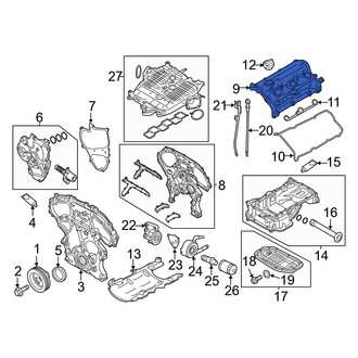 Infiniti OE - Right Engine Valve Cover
