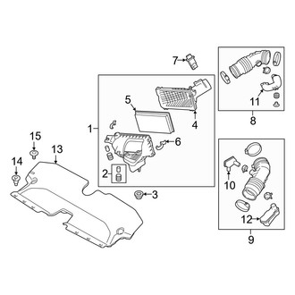 Infiniti OE - Engine - Air Intake (3.5L)