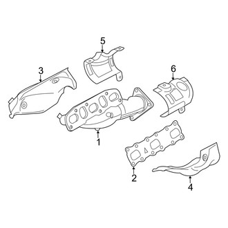 Infiniti OE - Exhaust System - Manifold (3.0L)