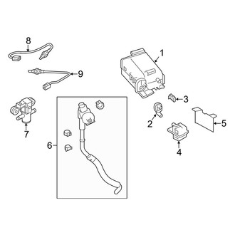Infiniti OE - Emission System - Emission Components