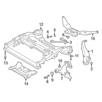 Infiniti OE - Front Suspension - Suspension Components (RWD)