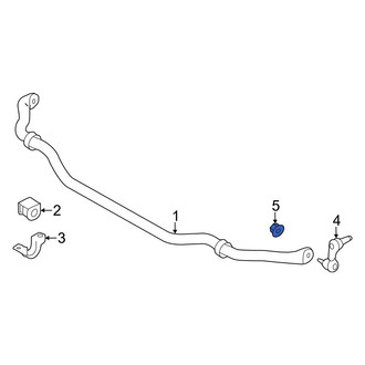 Infiniti OE - Front Suspension Stabilizer Bar Link Nut