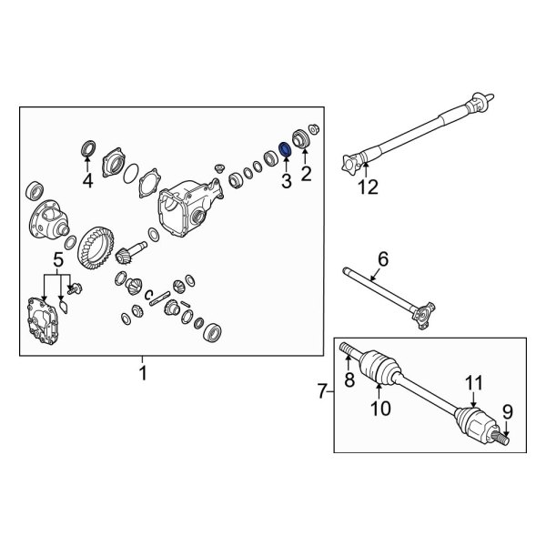 Differential Pinion Seal