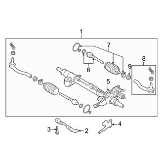 Infiniti OE - Steering Gear & Linkage (Hydraulic)