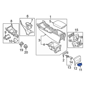 Infiniti OE - Audio Auxiliary Jack