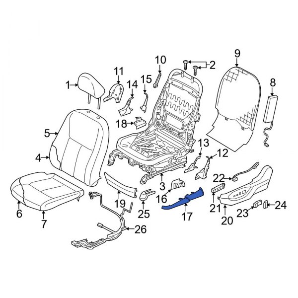 Seat Track Cover