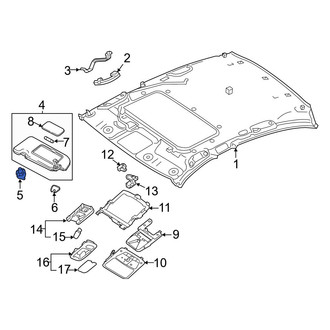 Infiniti OE - Sun Visor Holder
