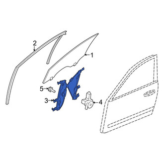 Infiniti OE - Front Left Window Regulator