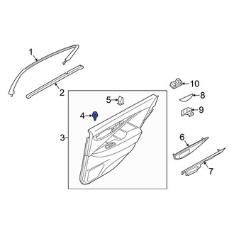 Infiniti OE - Front Door Interior Trim Panel Retainer