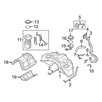 Infiniti OE - Fuel System Components