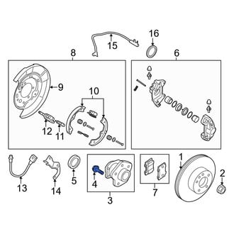 Infiniti OE - Wheel Lug Stud