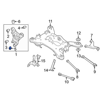 Infiniti OE - Rear Lower Suspension Knuckle Bushing