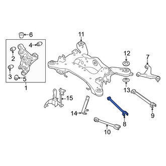 Infiniti OE - Rear Lower Forward Suspension Control Arm