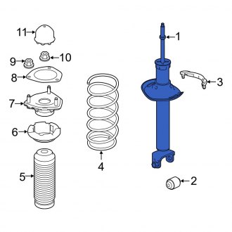 Infiniti Q50 OEM Suspension Parts - Shocks, Struts | CARiD