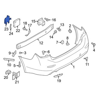 Infiniti OE - Blind Spot Detection System Warning Sensor Bracket