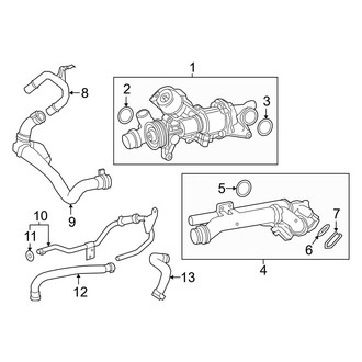 Infiniti OE - Cooling - Water Pump (2.0L)