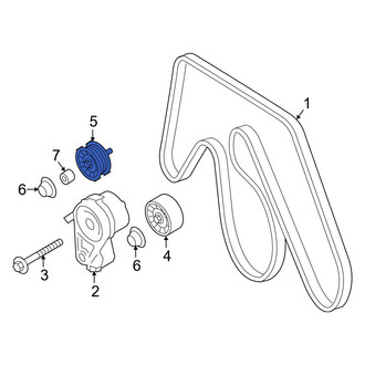 Infiniti OE - Accessory Drive Belt Idler Pulley