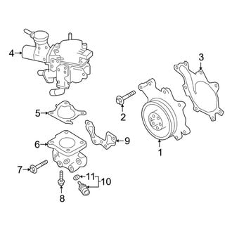 Infiniti OE - Cooling - Water Pump (Premium / Sport 3.0L)