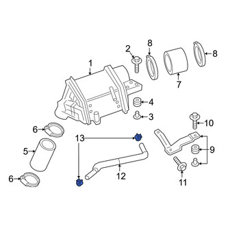 Infiniti OE - Right Intercooler Hose Clamp
