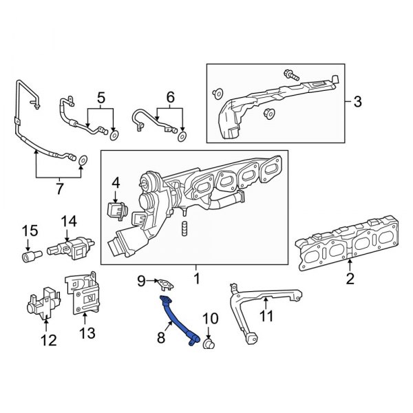 Turbocharger Oil Line