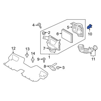 Infiniti OE - Mass Air Flow Sensor