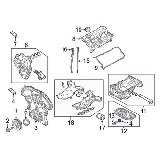 Infiniti OE - Engine Oil Drain Plug Gasket